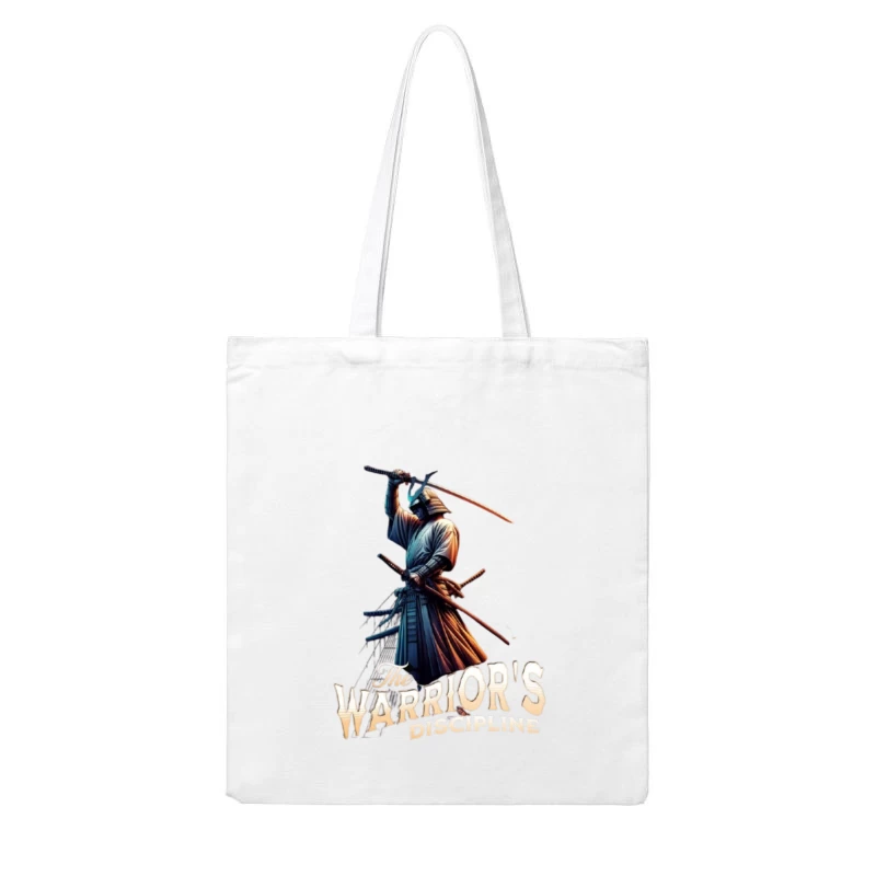 Samurai Warrior's Combat Discipline Cotton Tote Bag