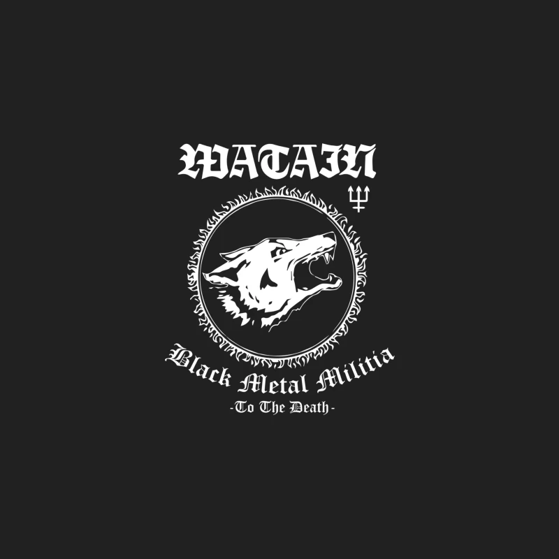 Watain Black Metal Militia To The Death Bucket Hat