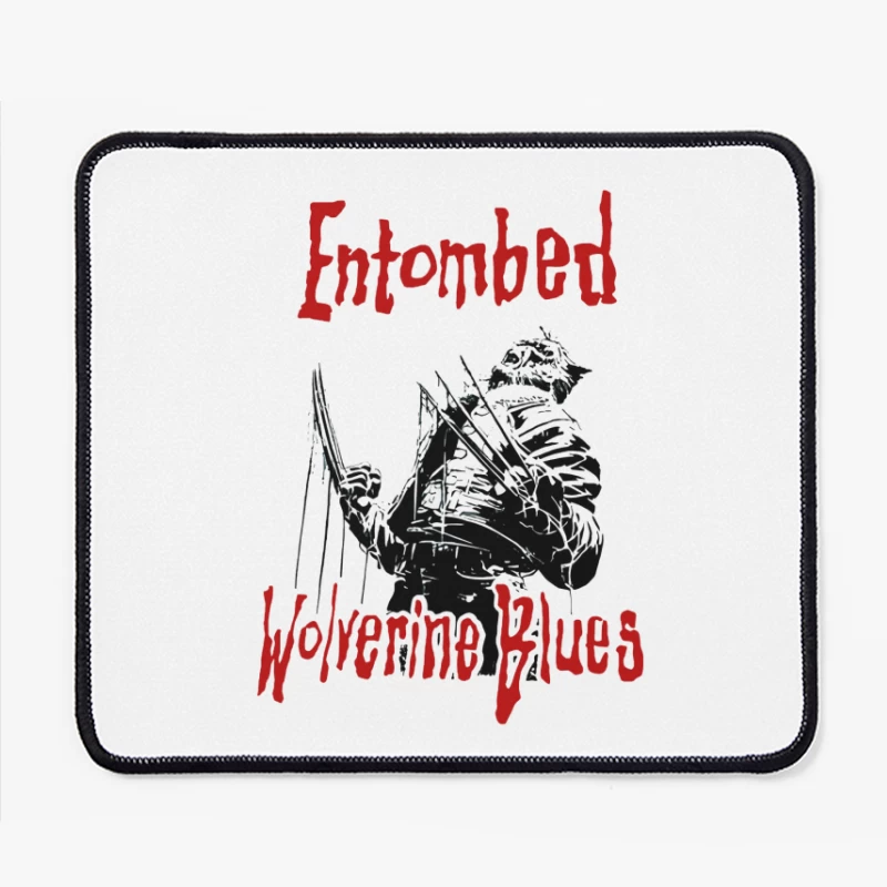 Entombed Wolverine Blues Retro Mouse Pad