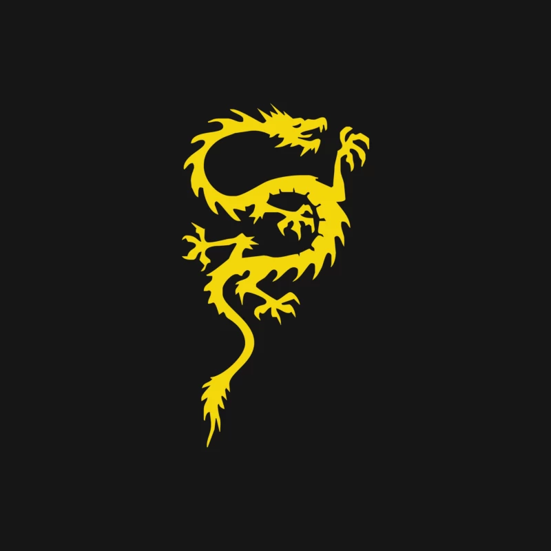CHINESE DRAGON cool oriental asian kung fu Male Long Sleeve T-Shirt