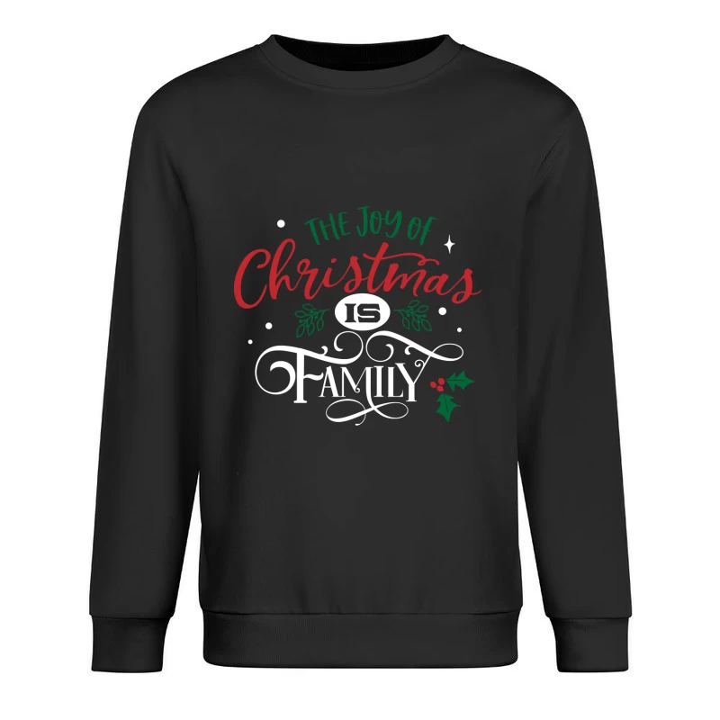 La joie de Noël est la famille Homme Sweat-shirt à enfiler