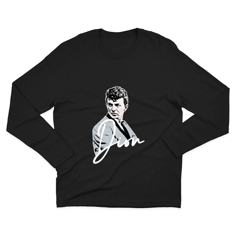 Dion - Retro Nostalgia Graphic Design Male Long Sleeve T-Shirt