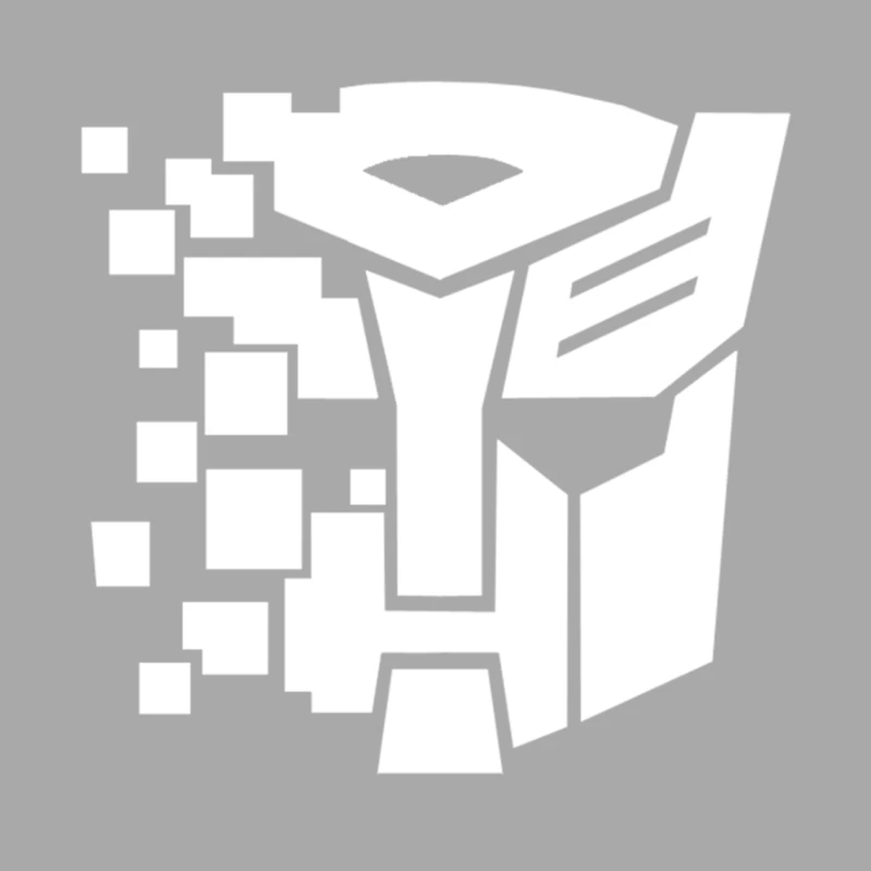 Transformers Mosaic Male Pullover Hoodie
