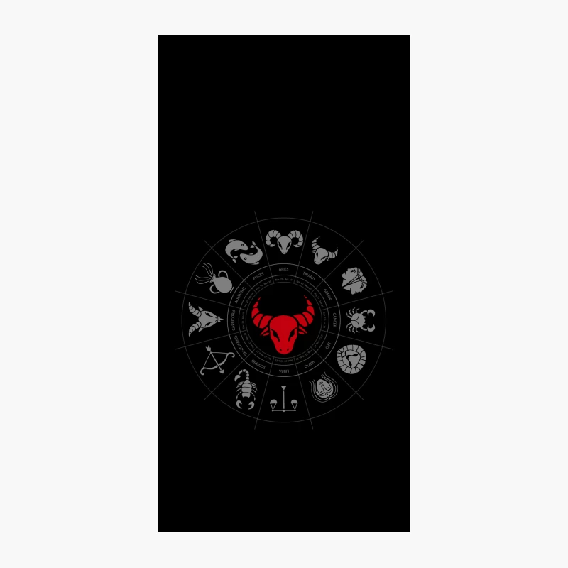 Taurus Zodiac iPhone Case