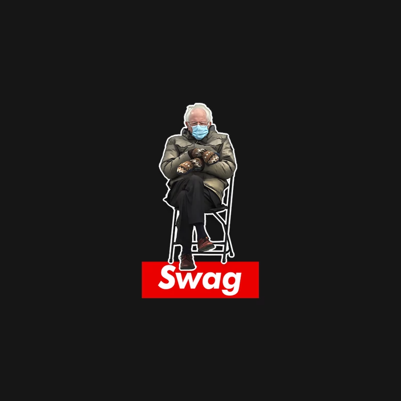 Bernie Swag Sanders  Old School Design Desk Mat