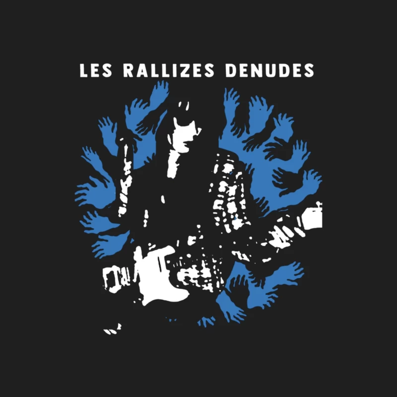 Abstract Blue Hands Map Artwork by Les Rallizes Denudes Male Tank Top