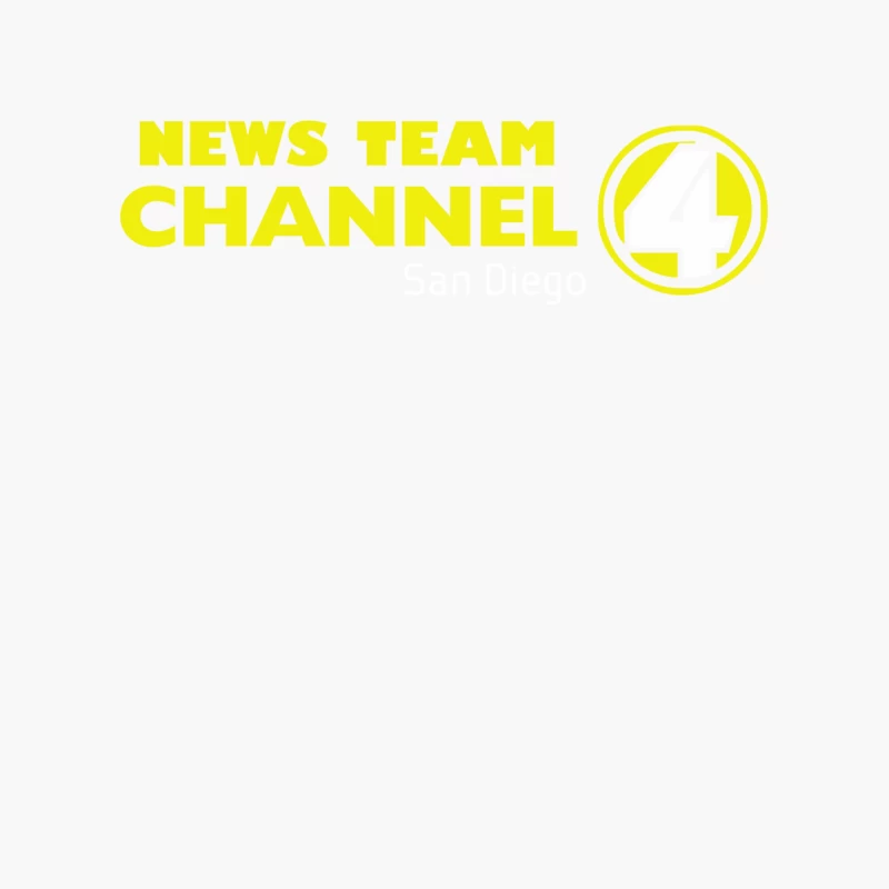 Anchorman Inspired Ron Burgundy Channel 4 News Team San Diego Cotton Tote Bag