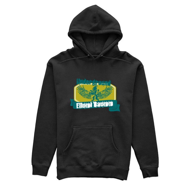 Logo Underground avec Lion ailé Femme Sweat à capuche