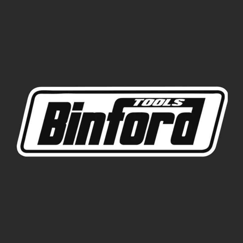 Binford Tools Black and White Company Logo Baseball Cap