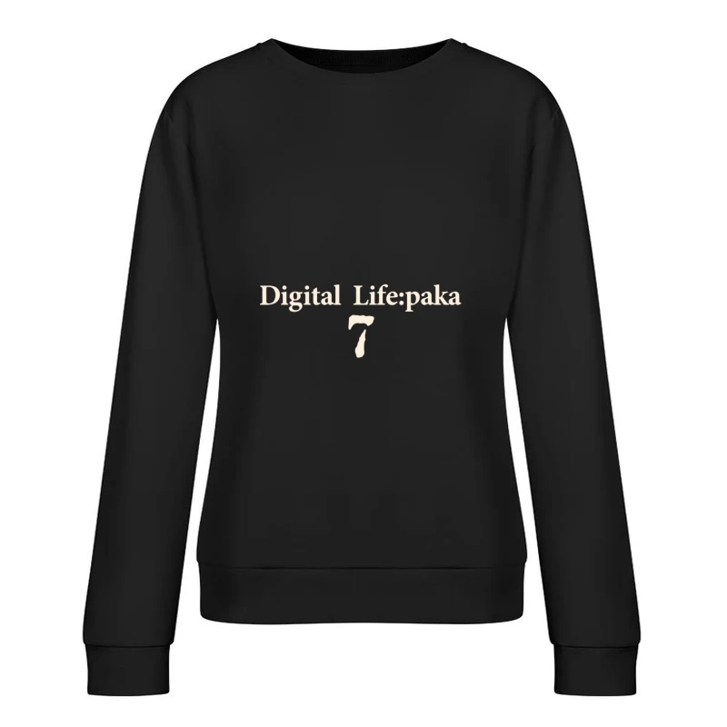 Digitale Leben: Paka 7 Damen Pullover Sweatshirt