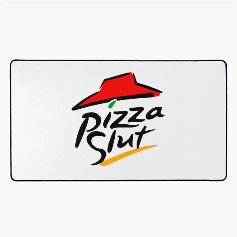 Pizza Hut Classic Red Roof Restaurant Logo Desk Mat