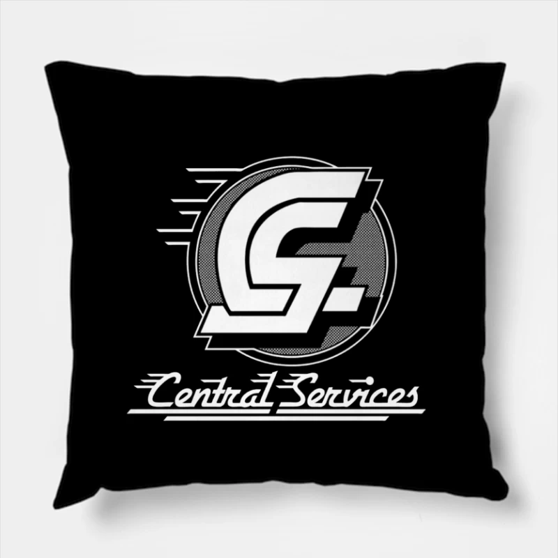 Central Services Throw Pillow