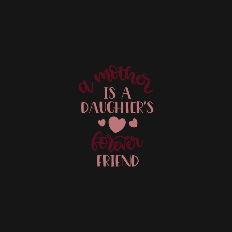 Une mère est l'amie pour toujours de sa fille Femme Manches Longues T-Shirt