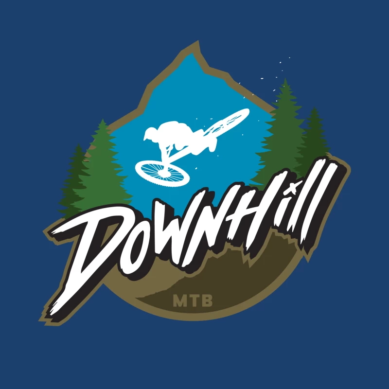 Downhill Mountain Biking Male Pullover Hoodie