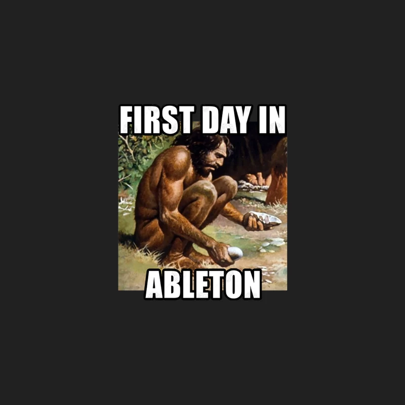 First Day In Ableton - Funny Music Production Bucket Hat
