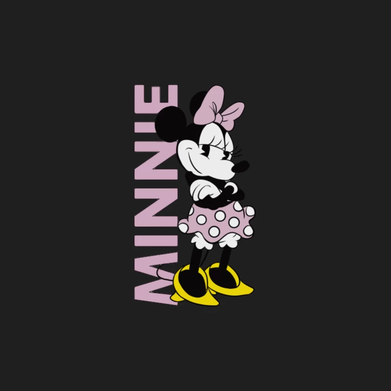 Dolce Minnie Mouse con dettagli rosa Canotta Uomo