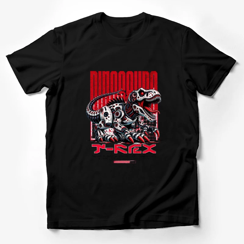 Design de T-Rex Dinosaure Robot Homme T-Shirt