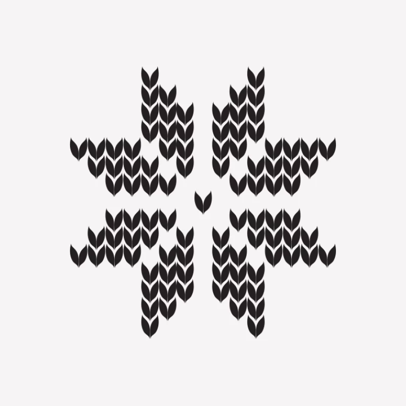 Motif Symétrique en Chevrons Femme T-Shirt