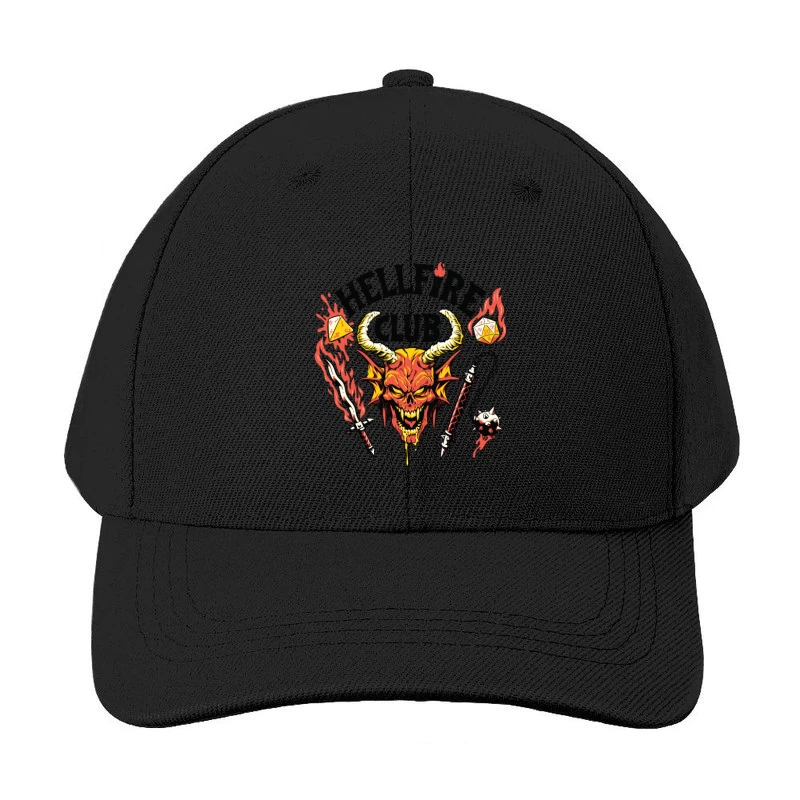 Hellfire Club Logo Design Baseball Cap