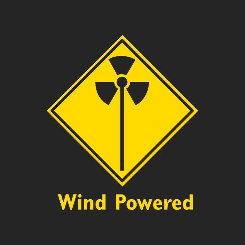 Wind Powered Eco Toxic Radioactive Fart Talking Rubbish Male Pullover Sweatshirt