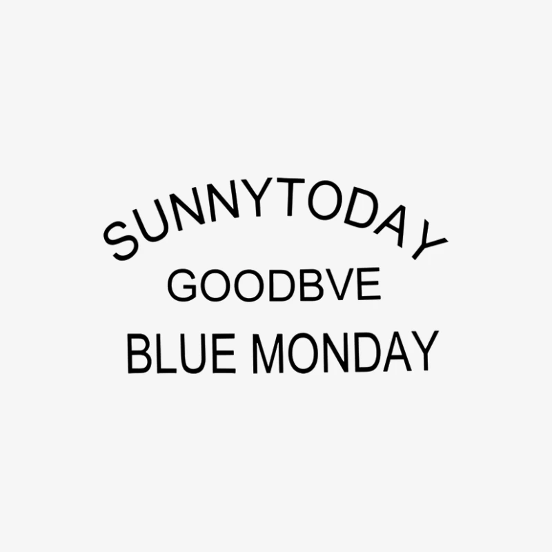Sonnig heute, Abschied, Blauer Montag Herren Langarm T-Shirt