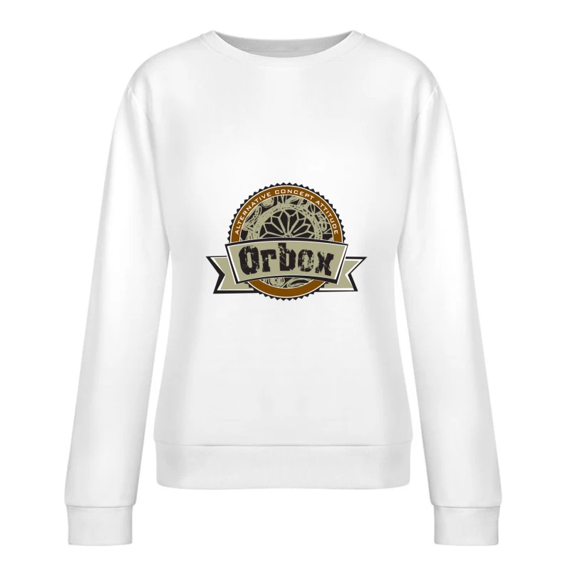 Étiquette de concept alternatif Femme Sweat-shirt à enfiler