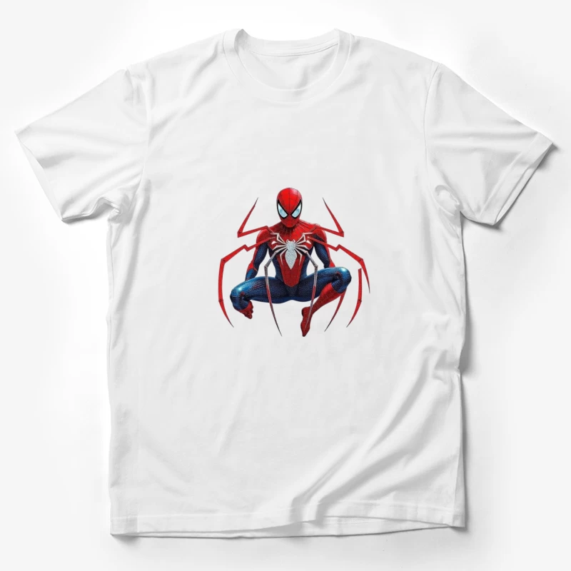 Spider-Man Advanced Suit from Marvel's Spider-Man Video Game Male T-Shirt