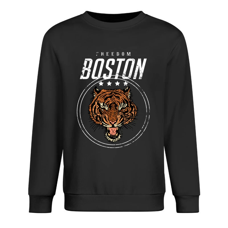 Symbole de Tigre de Boston Homme Sweat-shirt à enfiler
