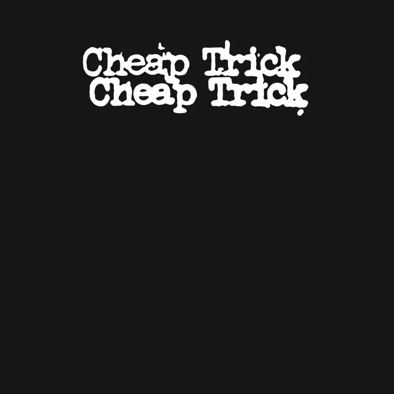 Cheap Trick Logo Female T-Shirt