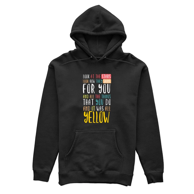 Coldplay Yellow Female Pullover Hoodie