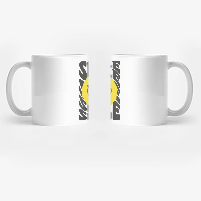 Trippy Smile – Psychedelic Vibes Coffee Mug