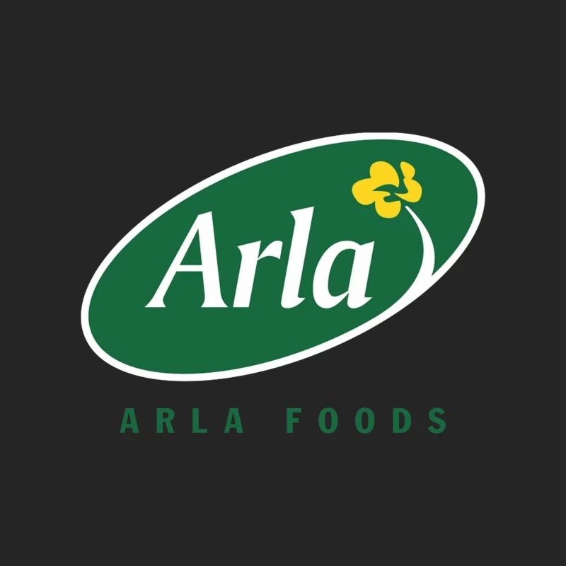 Arla Foods Corporate Logo Design Male Pullover Sweatshirt