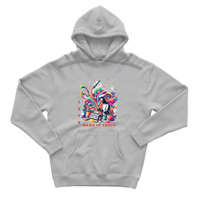 Psychedelic Chef's Culinary Creation Explosion Male Pullover Hoodie