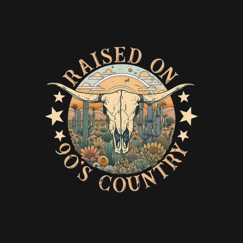 Élevé dans les années 90 avec la country Homme T-Shirt