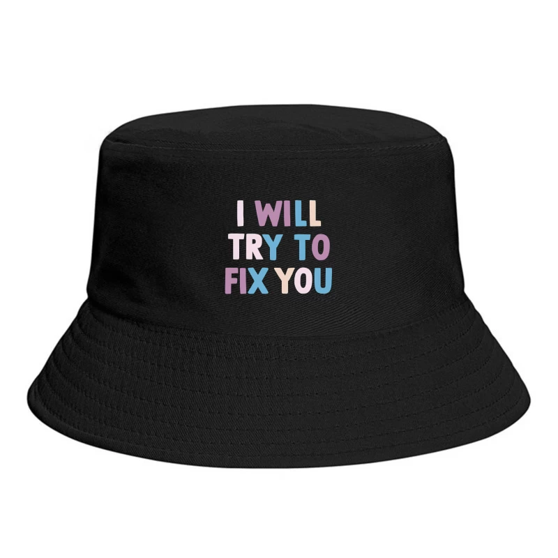 Coldplay Fix You Bucket Hat