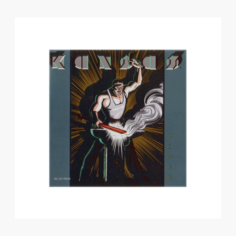 9 POWER - KANSAS BAND Throw Pillow