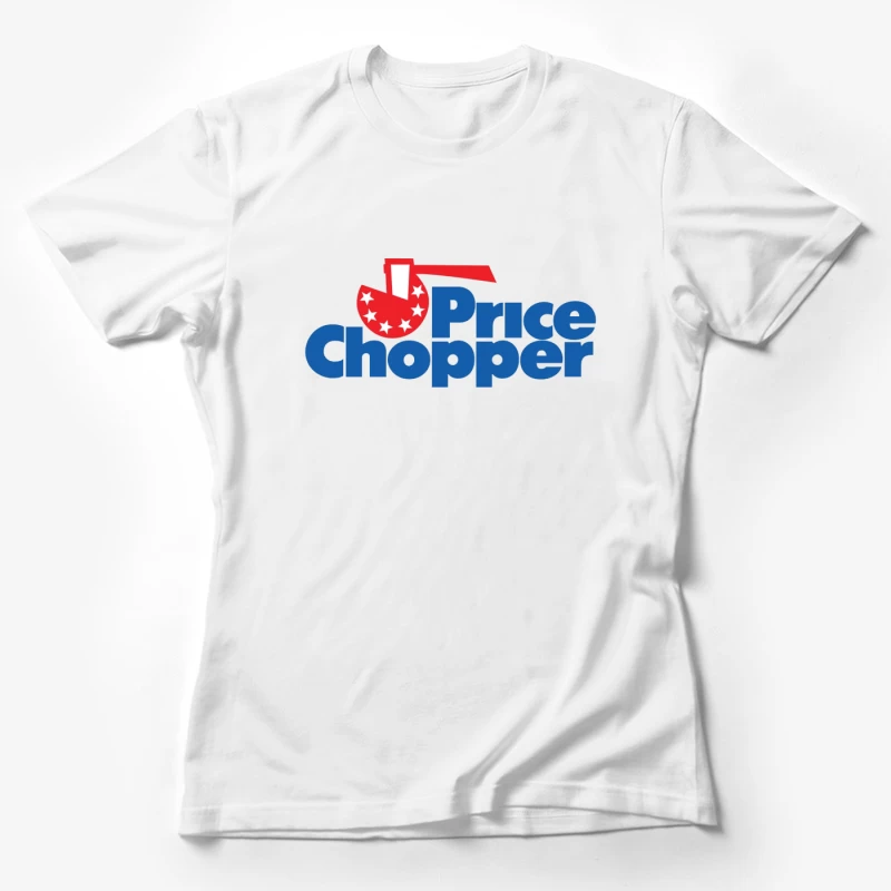 Price Chopper Supermarket Retail Logo Design Female T-Shirt