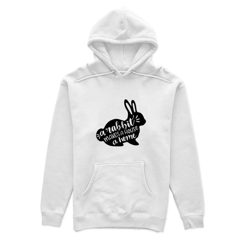 Motif géométrique noir Femme Sweat à capuche