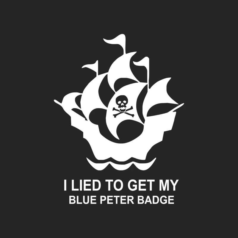 I Lied to Get My Blue Peter Badge Male Pullover Sweatshirt