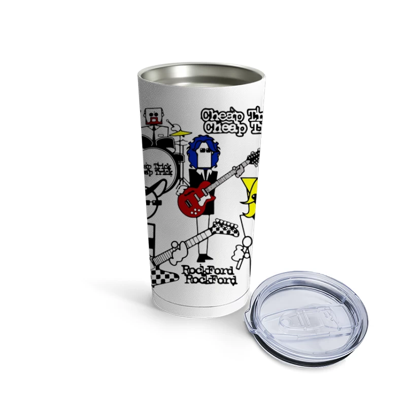 Cheap Trick Rockford Travel Mug