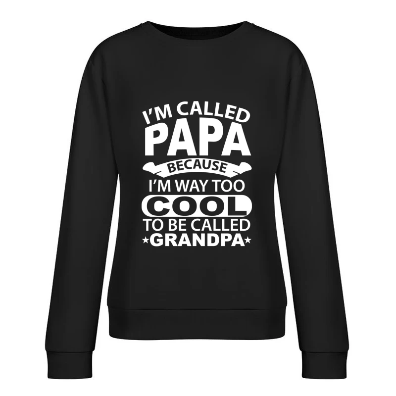 T-shirt humoristique pour grand-père cool Femme Sweat-shirt à enfiler