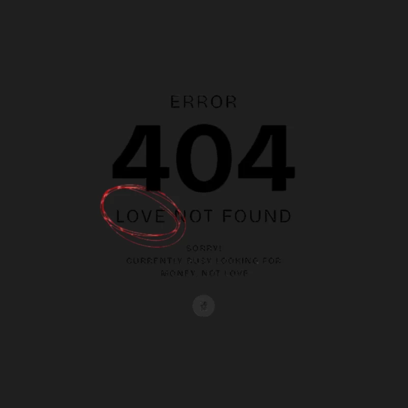 Error 404: Liebe nicht gefunden Herren Tanktops