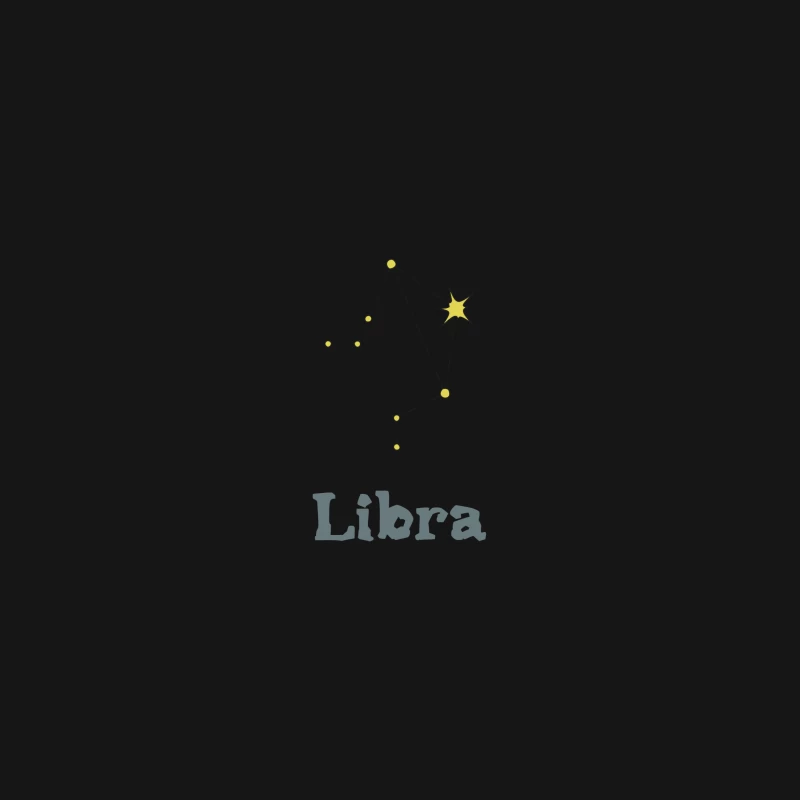 Libra Sternbild Herren T-Shirt