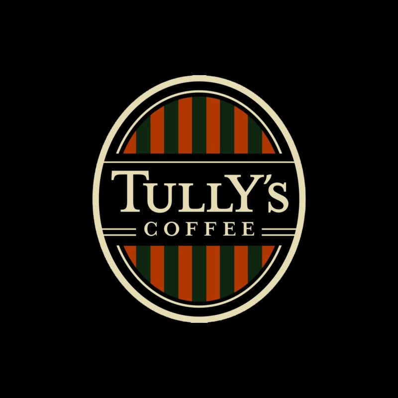Tully's Coffee Throw Pillow