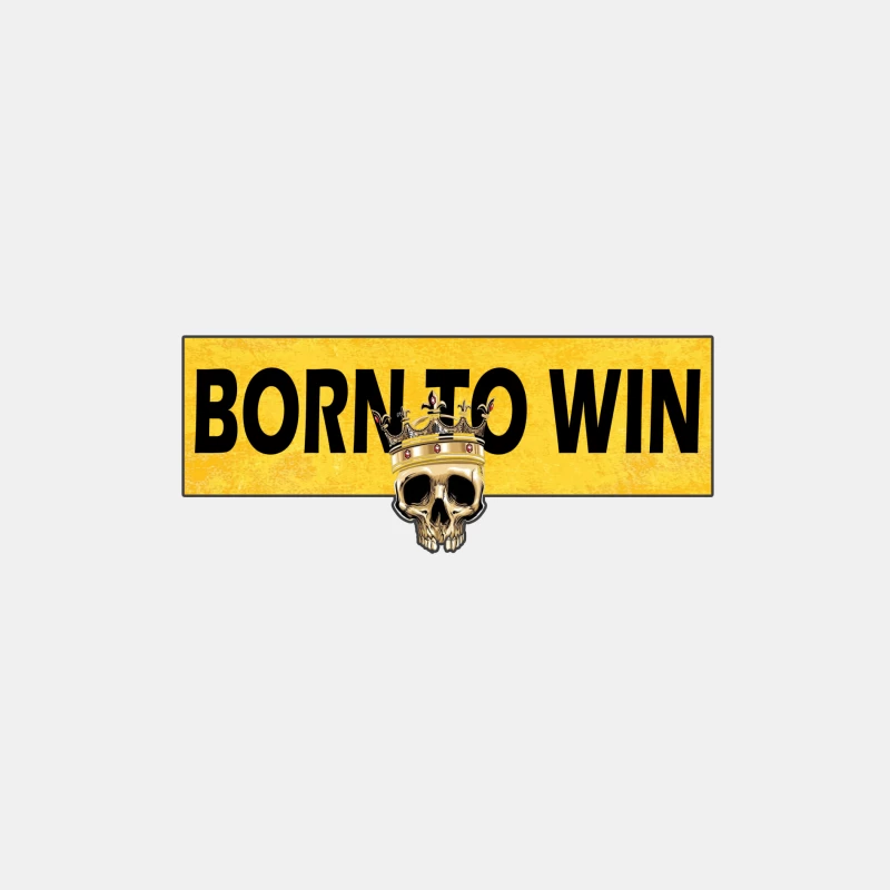 Born to Win Graphic Design Male Tank Top
