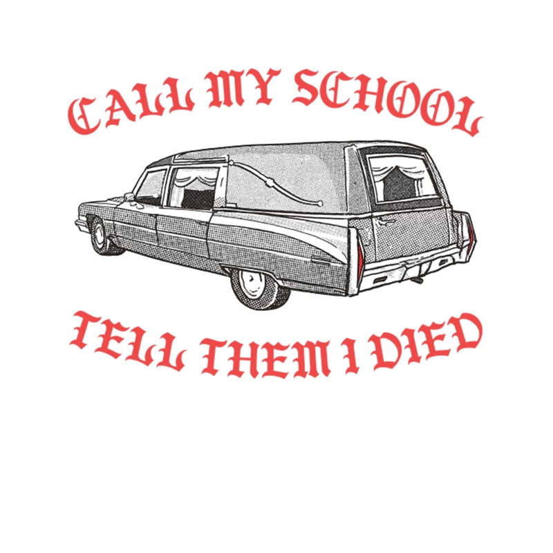 Call My School - Tell Them I Died - Nihilist Memes Tapestry