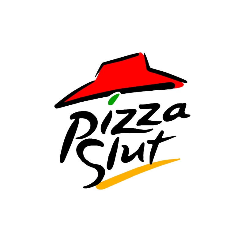 Pizza Hut Classic Red Roof Restaurant Logo Tapestry