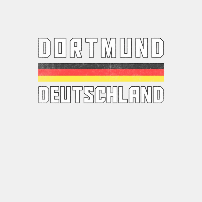 Dortmund  Germany Faded Style Region Design Male Tank Top