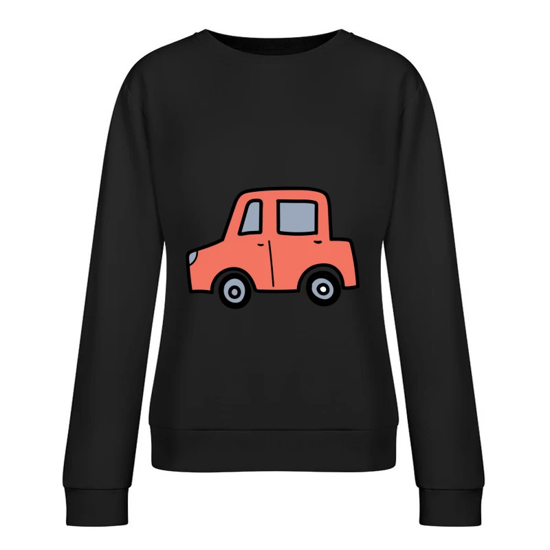 Voiture dessinée avec simplicité Femme Sweat-shirt à enfiler