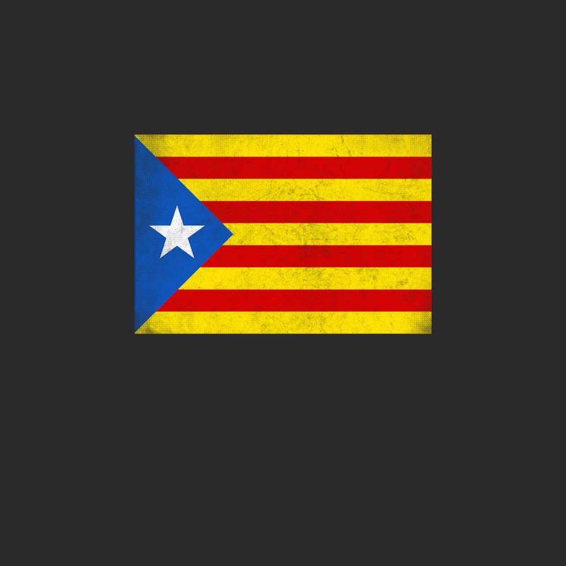 Catalonia  Països Catalans Estelada - Vintage Faded Look Design Baseball Cap